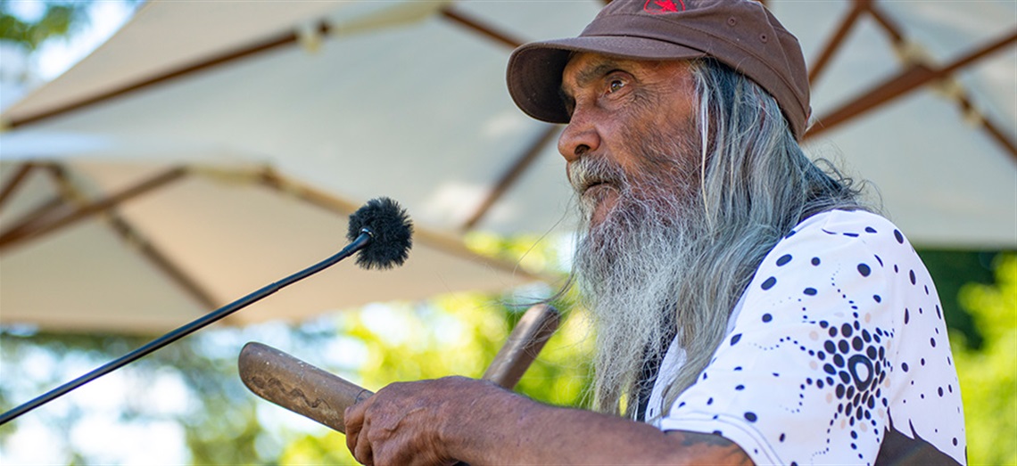 Uncle Rick Nelson at Australia Day - Survival Day