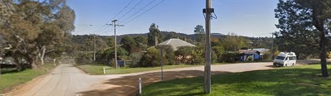 Unsealed section of Barker and Bagshaw Street Harcourt 