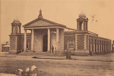 Castlemaine Market Building 1865