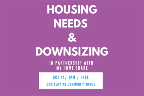 Housing needs and downsizing