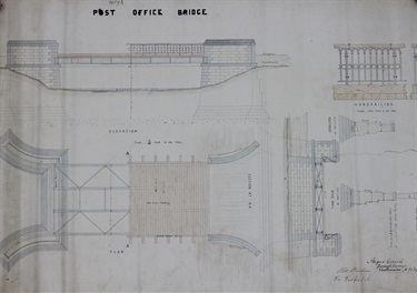 Bridge plans, Castlemaine