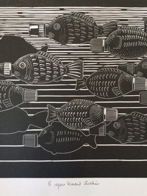 Rhyll's sushi linocut.jpg