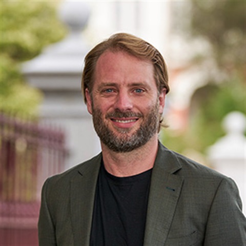 Man smiling looking at camera