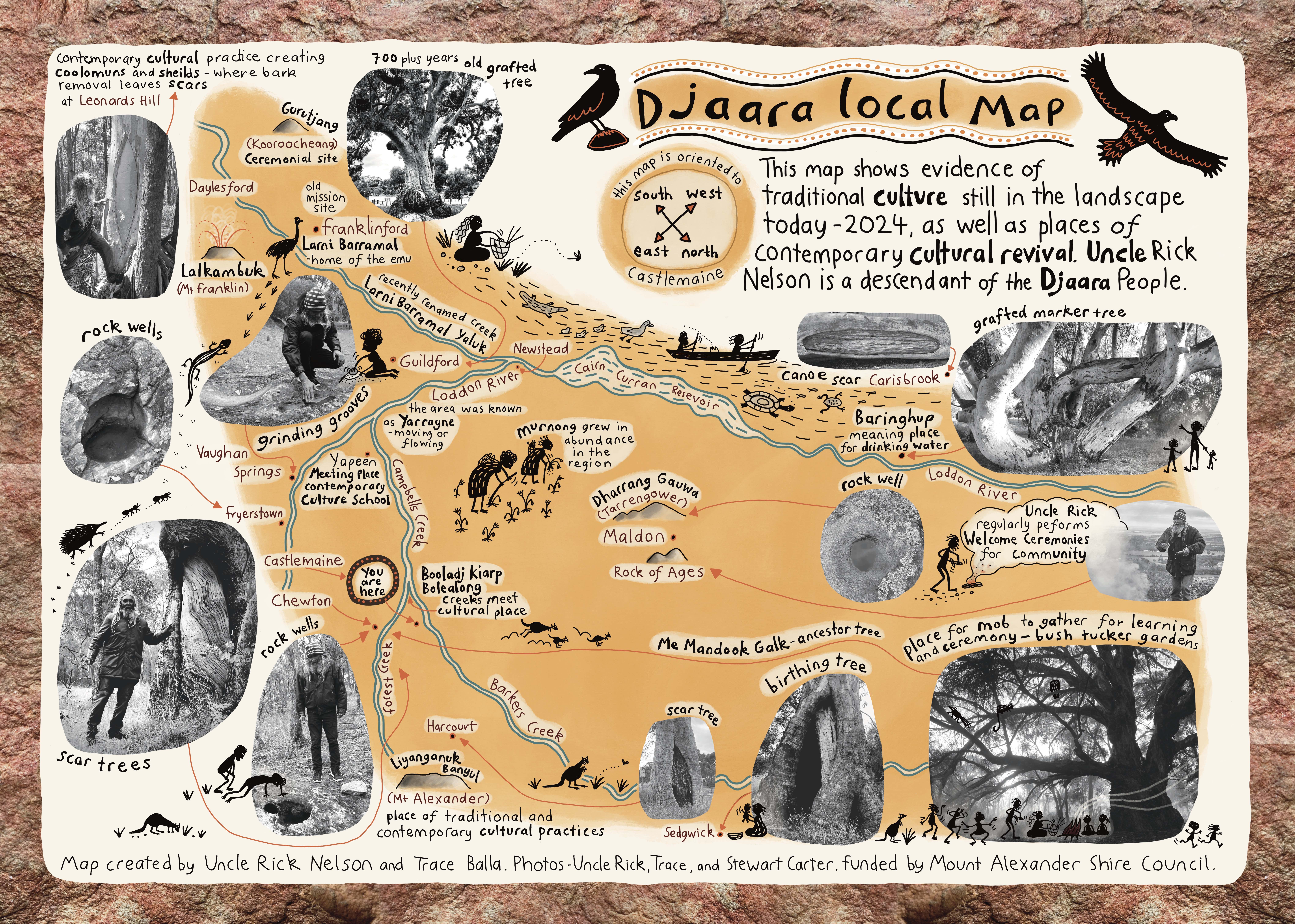 Djaara Cultural Mud Map illustration - 865x6043