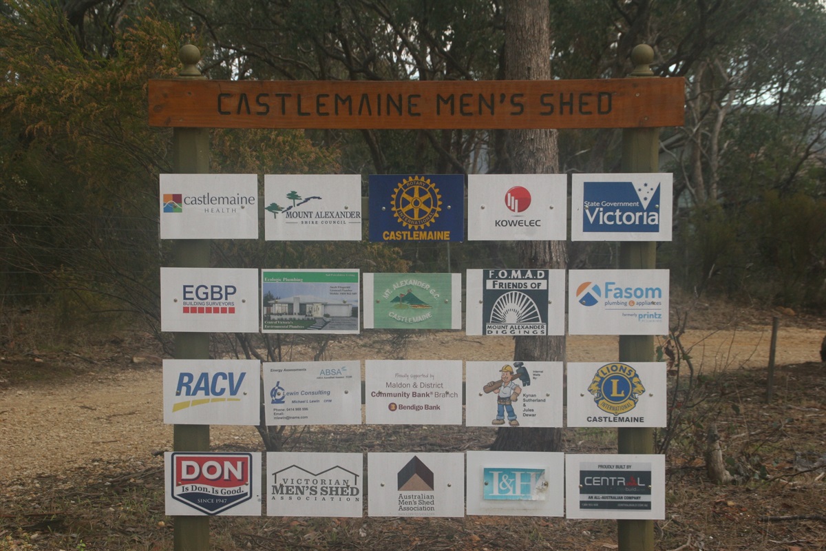 Castlemaine Men's Shed Mount Alexander Shire Council